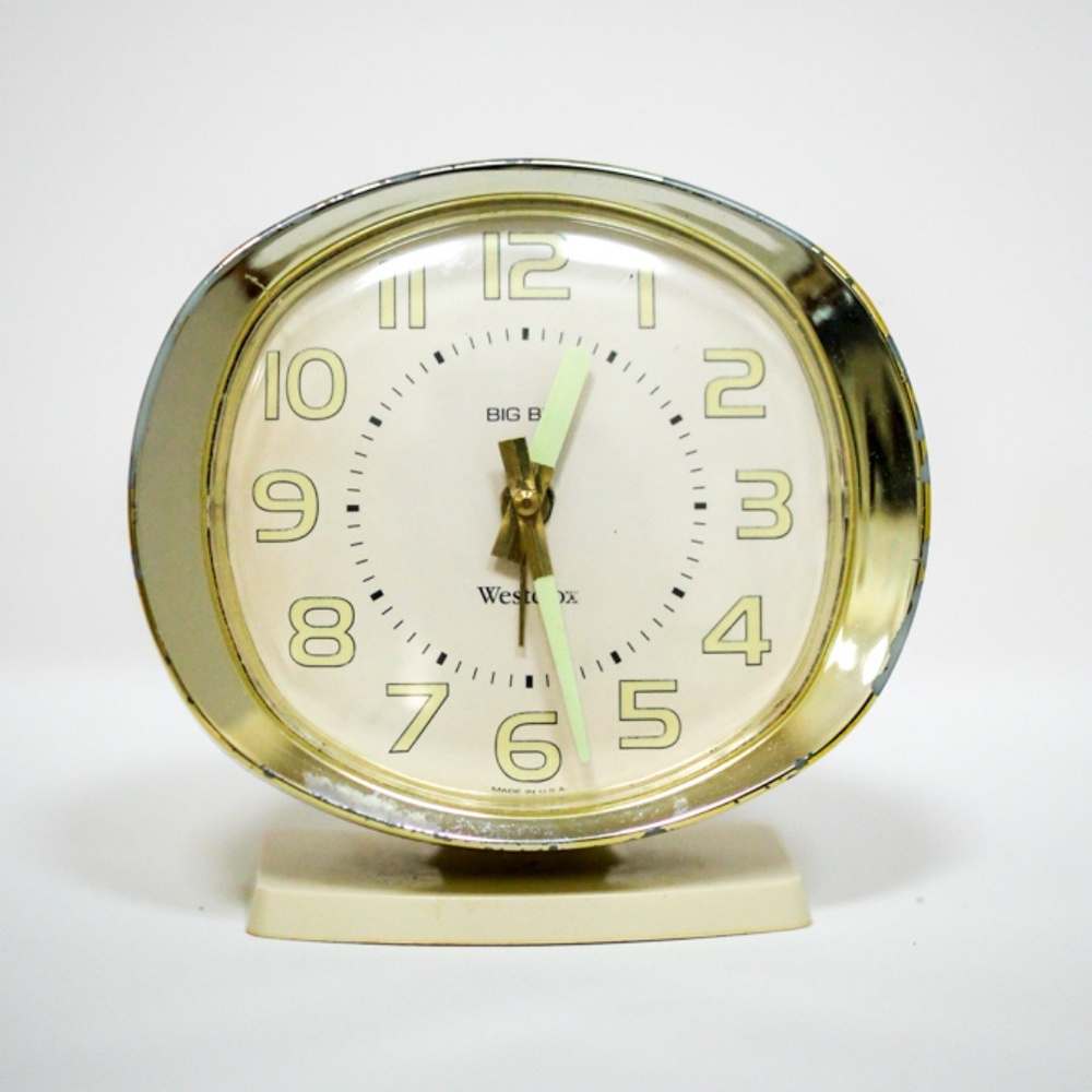 Vintage table clock WESTCLOX big ben / TESTED / RELIST
